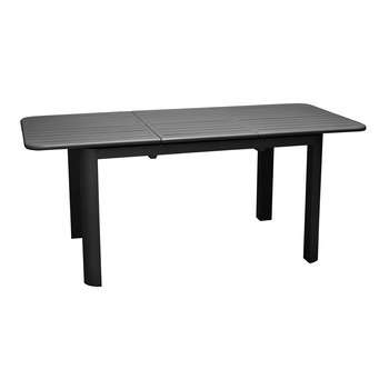 Table modulable EOS grise en aluminium - L130/180