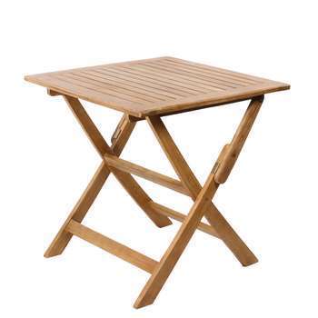 Table outdoor Falcon MAYA en acacia - 70x70x72 cm