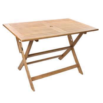 Table de jardin Falcon MAYA en acacia - 110x70x72