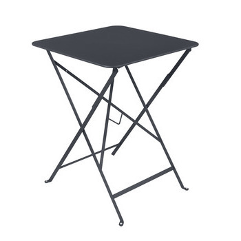 Table bistro 57x57 carbone