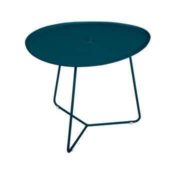 Table basse Cocotte Bleu acapulco