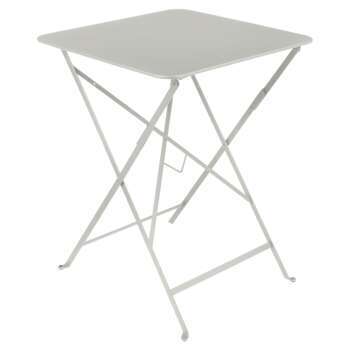 Table bistro 57x57 Gris Argile