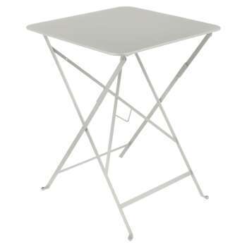 Table BISTRO 57 x 57 gris argile