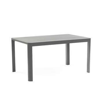 Table Raino : carré, aluminium