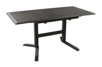 Table de jardin Sotta grise en aluminium - L110/15