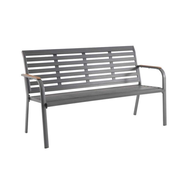 Banc de jardin en aluminium