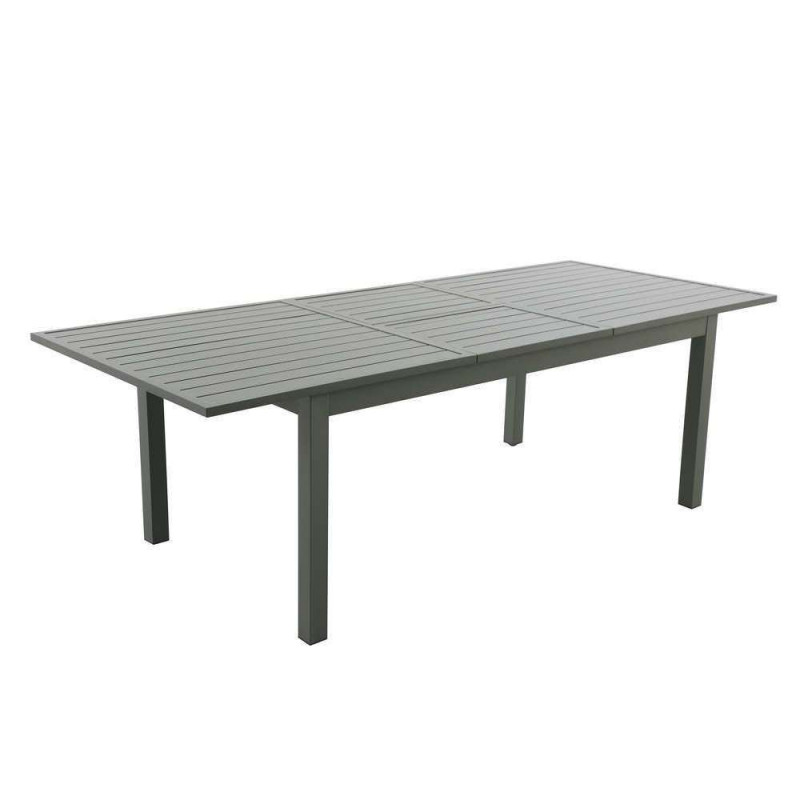 Table de jardin extensible ATLAS aluminium vert am