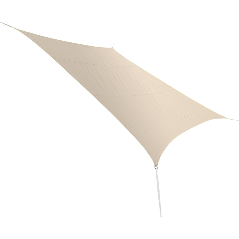 Voile d'ombrage austral rectangulaire coloris sabl