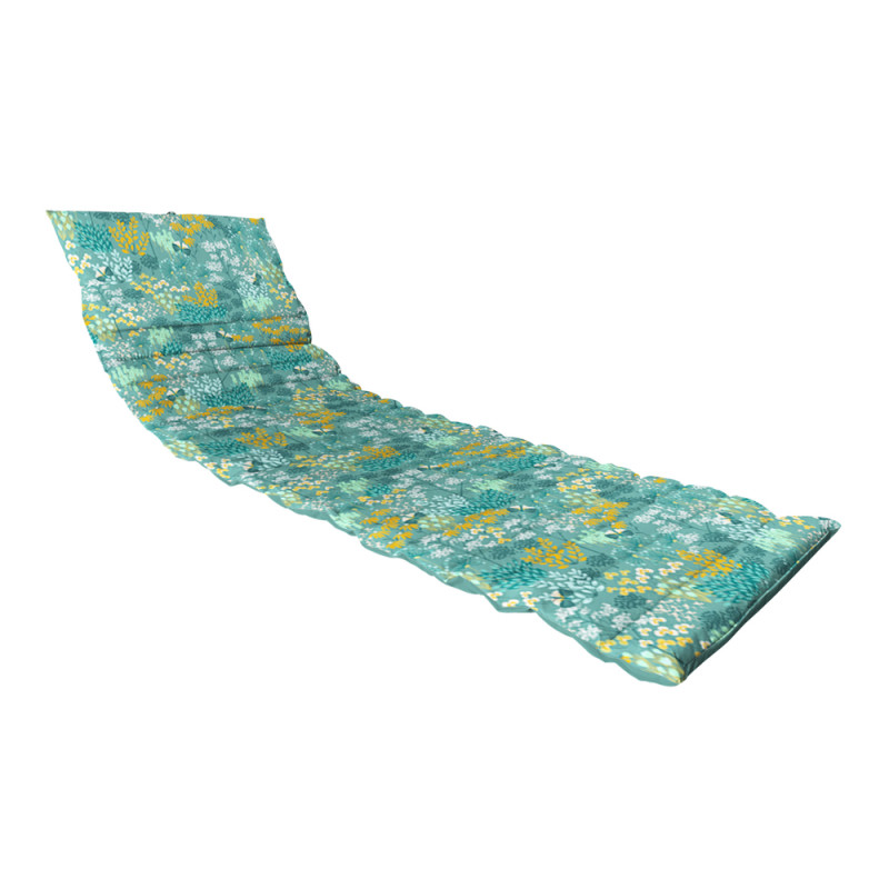 Matelas ondulo papillon fleuri