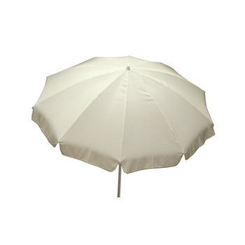 Parasol Monte Carlo en toile couleur blanc cassé -