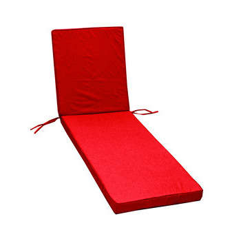 Coussin pour bain de soleil Monte Carlo carmin - 1