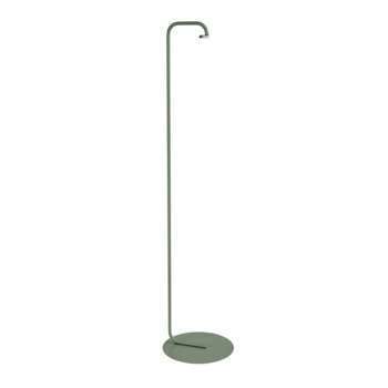 Pied de lampe simple BALAD en métal vert cactus -