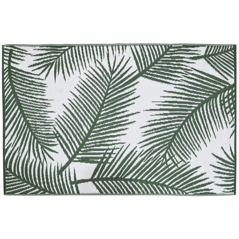 Tapis rectangulaire Jacquard PALMERA réversible 16