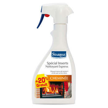 Nettoyant express inserts de cheminées 500ML + 20%
