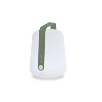 Lampe nomade Balad en plastique vert cactus - H. 2