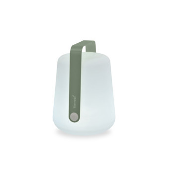 Lampe nomade Balad en plastique vert cactus - H. 3