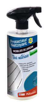 Protecteur nettoyant pour mobilier de jardin en fl
