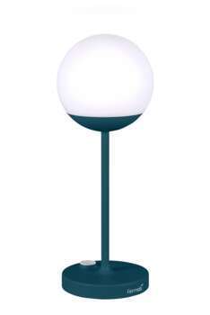 Lampe Moon nomade H. 41 Bleu acapulco