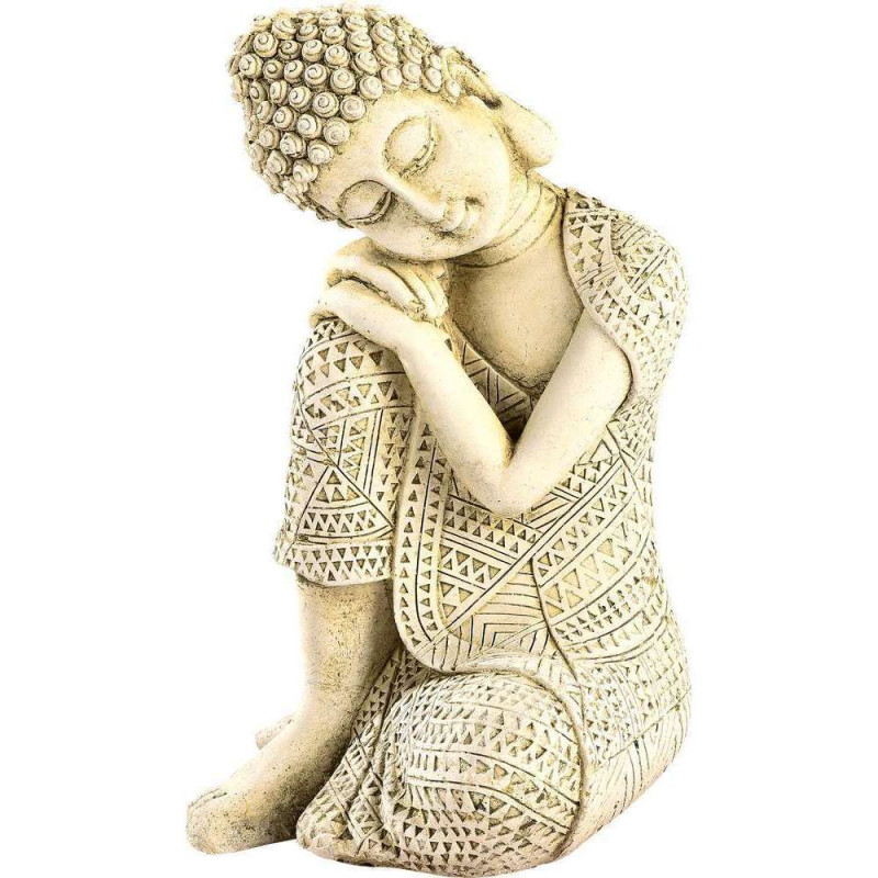 Statue ton ciré vieilli - H.18cm