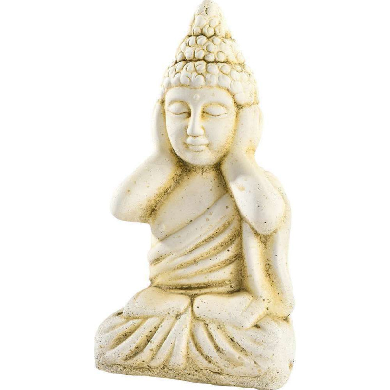 Statue ton ciré vieilli - H. 20cm