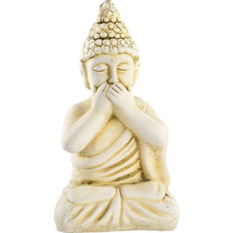 Statue ton ciré vieilli - H. 20cm