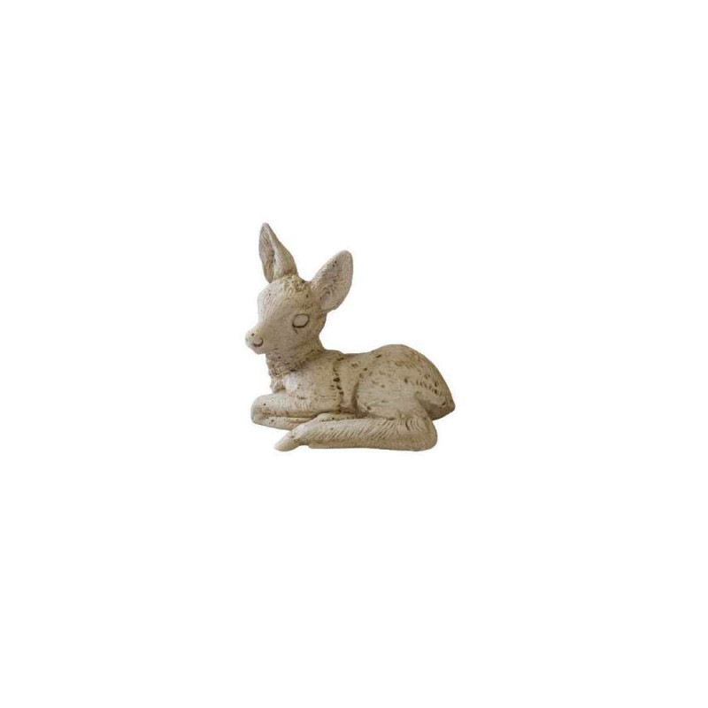 Statue de jardin Biche - H. 21cm