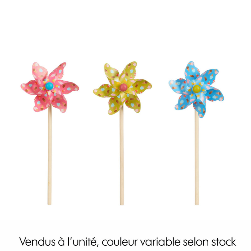 Moulin à vent, plusieurs coloris disponibles - L.
