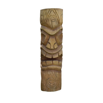 Statue Tiki Mauri tête H.100 cm