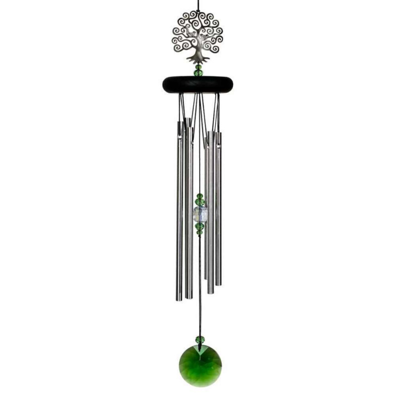 Carillon arbre de vie en aluminium - H. 44 cm