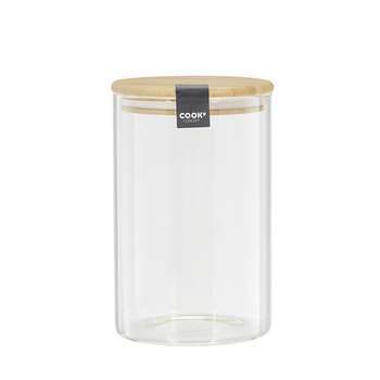 Bocal en verre et bambou - 1 L