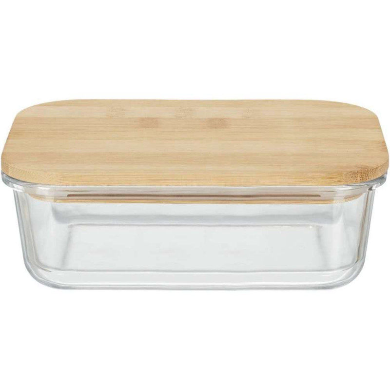 Lunch box en verre et bambou 32cm
