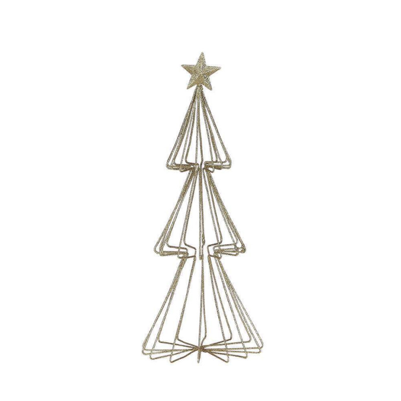Arbre doré H. 15 cm