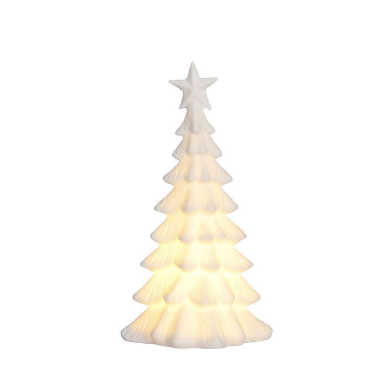 Arbre blanc led H. 23 cm