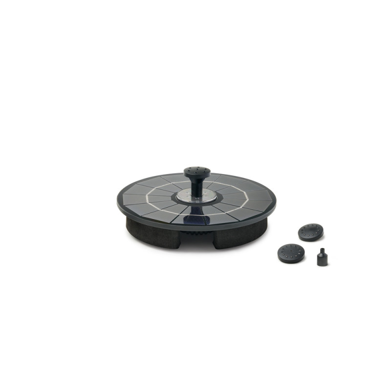 Fontaine solaire pour bassin, PondoSolar LED Islan