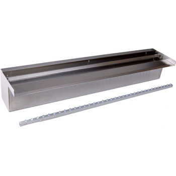 Kit lame d'eau inox Niagara 30 cm avec leds