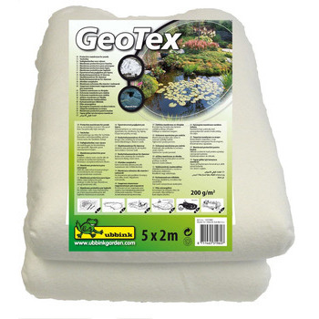 Feutre géotextile blanc 200 g/m² largeur 2m ,longe