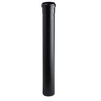 Tube écoulement : plastique, noir, 50/480 mm