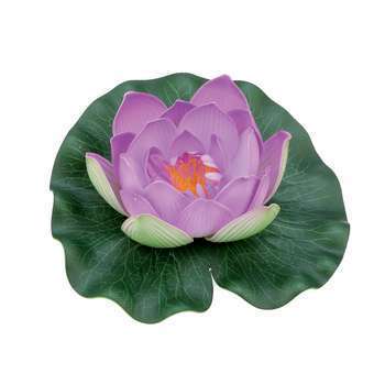 Décoration de bassin : nénuphar PondoLily violet