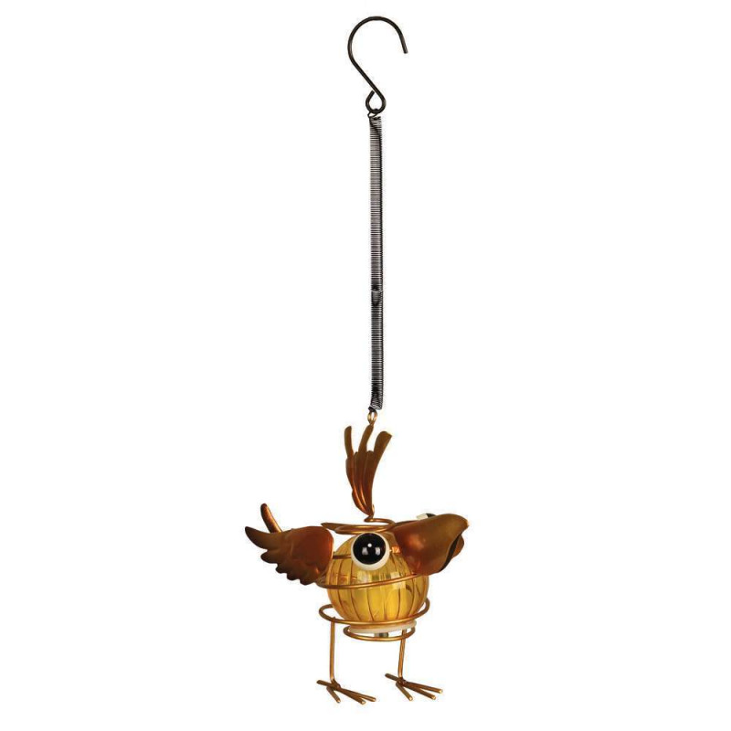 Suspension lampe solaire Oiseaux - H.26cm