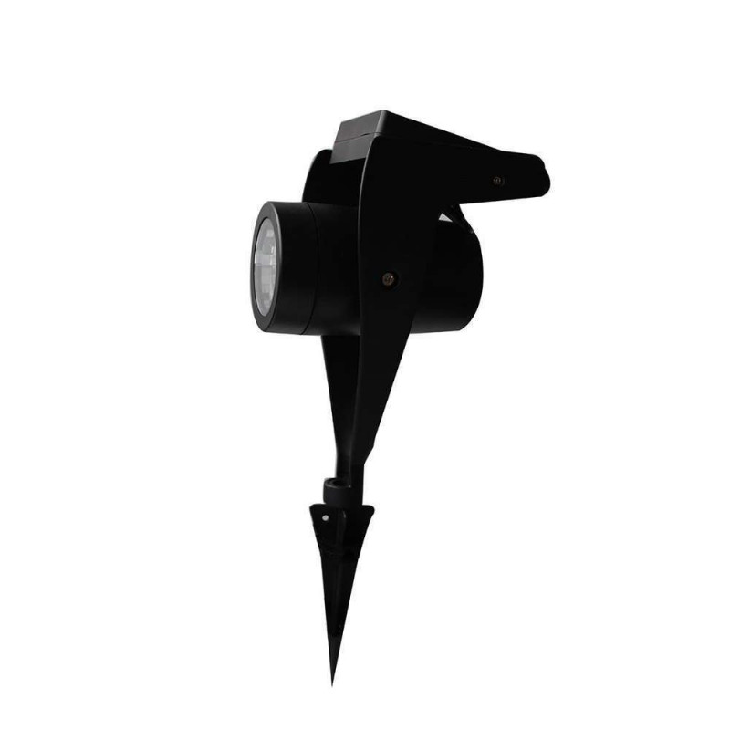 Spot de jardin solaire Power 30 lm en acier noir -