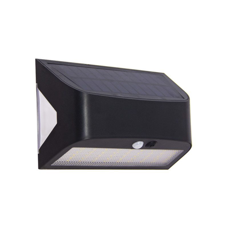 Applique murale hybride Solaire / USB, 700 Lumens,
