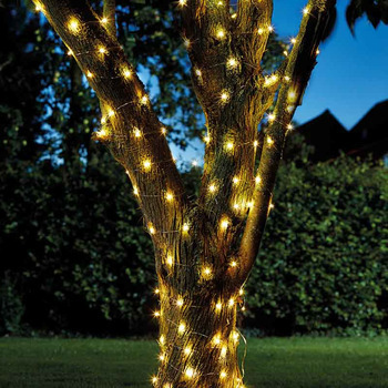 Guirlande 50 LED lucioles en plastique transparent