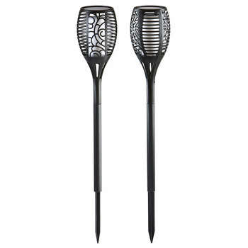 Balise solaire flaming torch 36 leds