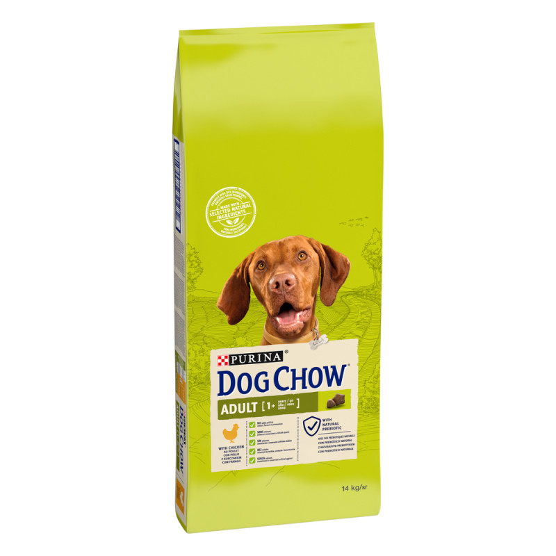 Croquettes Dog Chow pour chien adulte au poulet 14