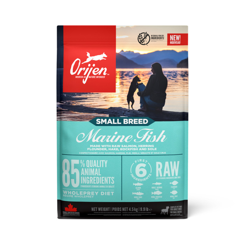Croquettes pour chien small Breed Marine Fish 4. 5