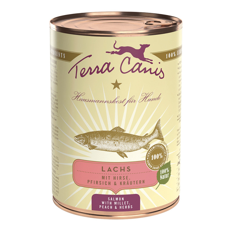 Pâtée pour chien ''classique'' saumon 400g