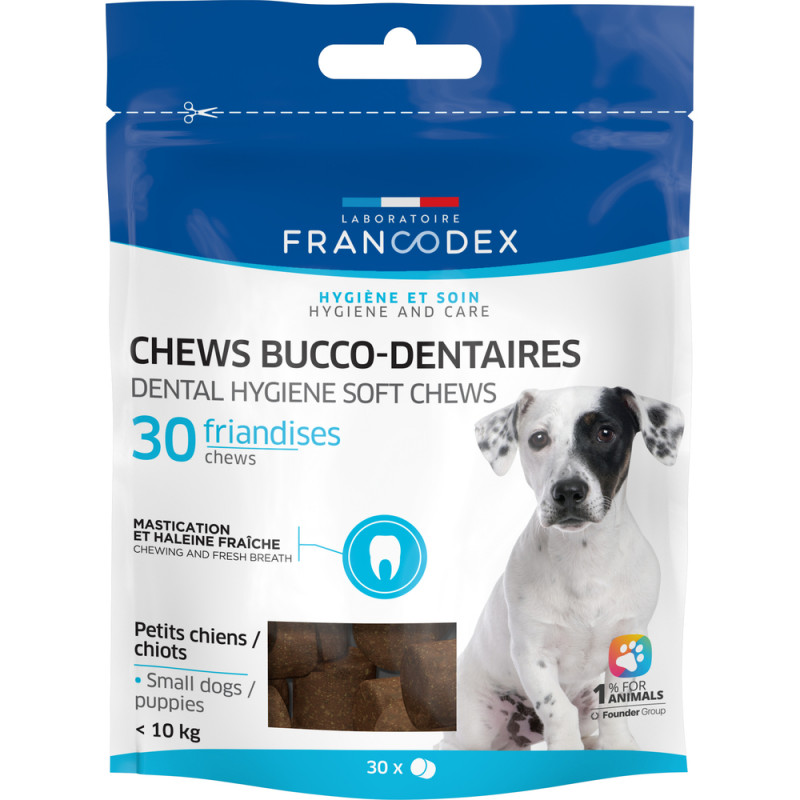 Friandises bucco-dentaires Chews pour chien de moi