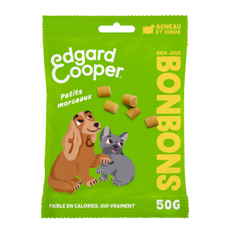 Bonbons pour chien - Agneau et dinde sans céréales