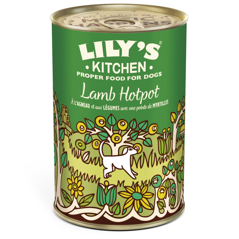 Pâtée pour chien : Lamb Hotpot, agneau et légumes