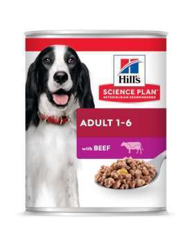Boîte Science Plan au buf pour chien - 370 g